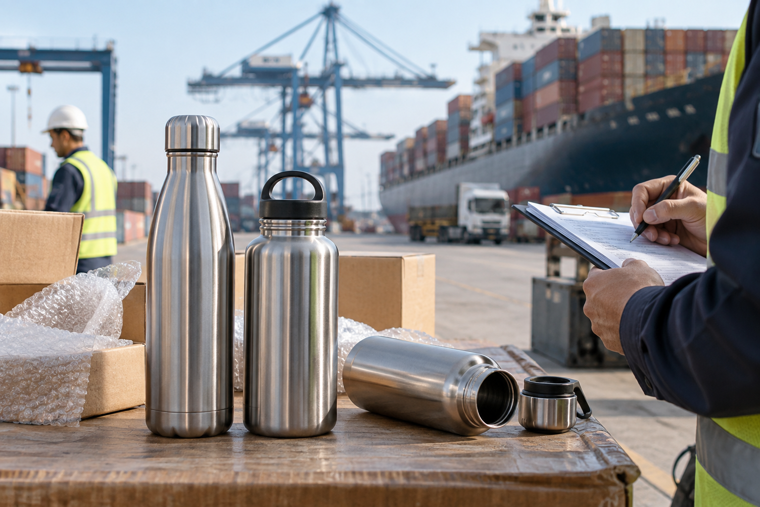 HS Code Lookup for Stainless Steel Water Bottles: Vacuum Flask or Non-Vacuum Container?