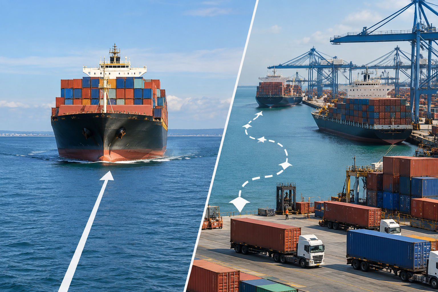 Direct Shipping vs Transshipment: Choose the Route Before You Sign the Purchase Order
