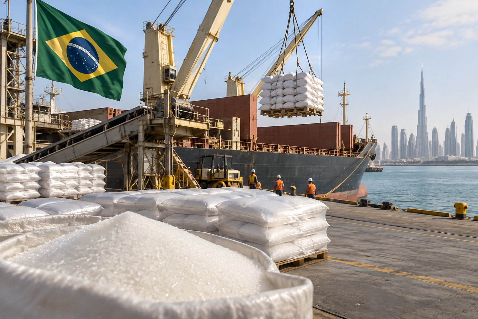 Sugar Exporters in Brazil: Sourcing Refined White Sugar for the UAE