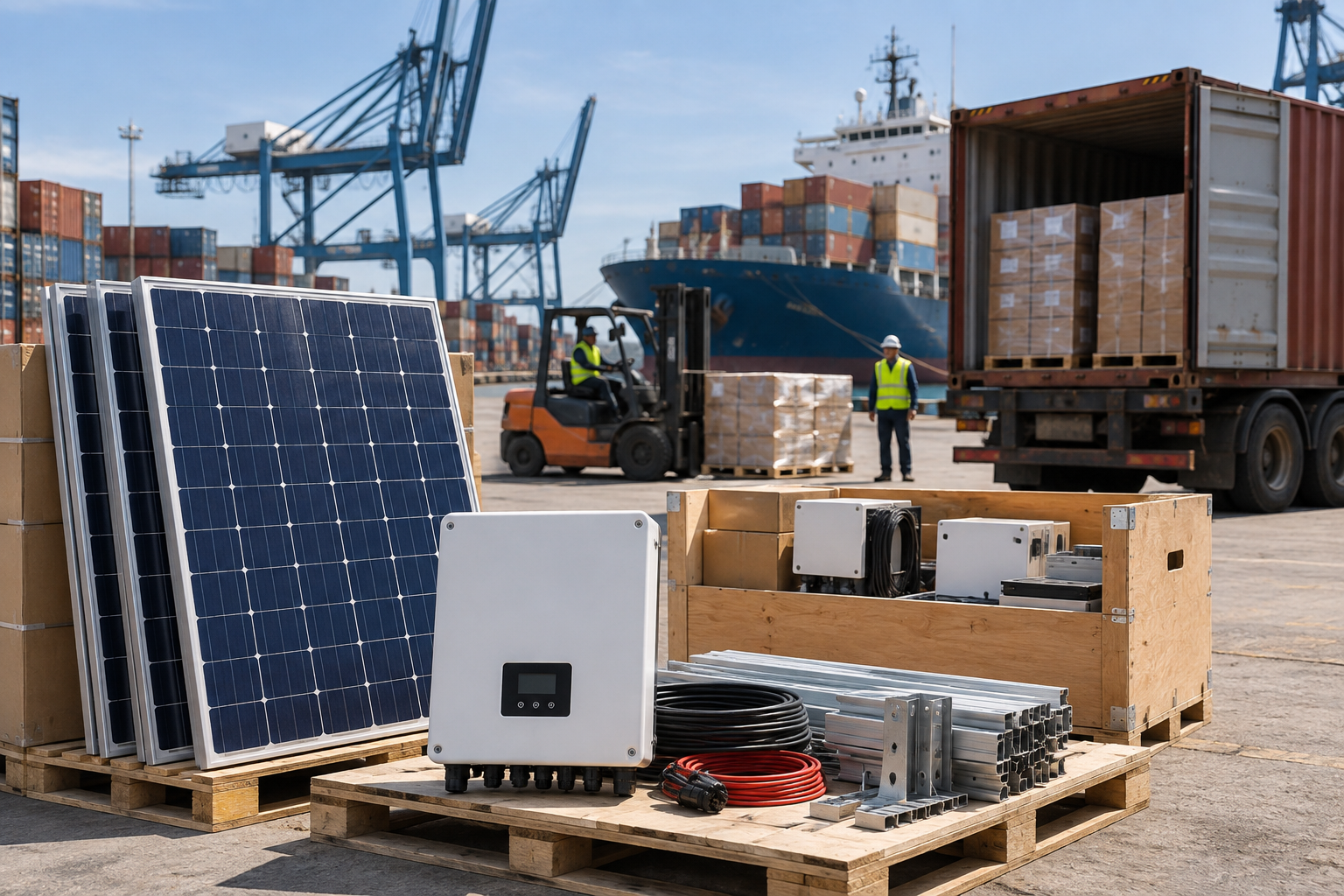 HS Code Lookup for Solar Panels: Modules, Inverters and Complete Power Kits