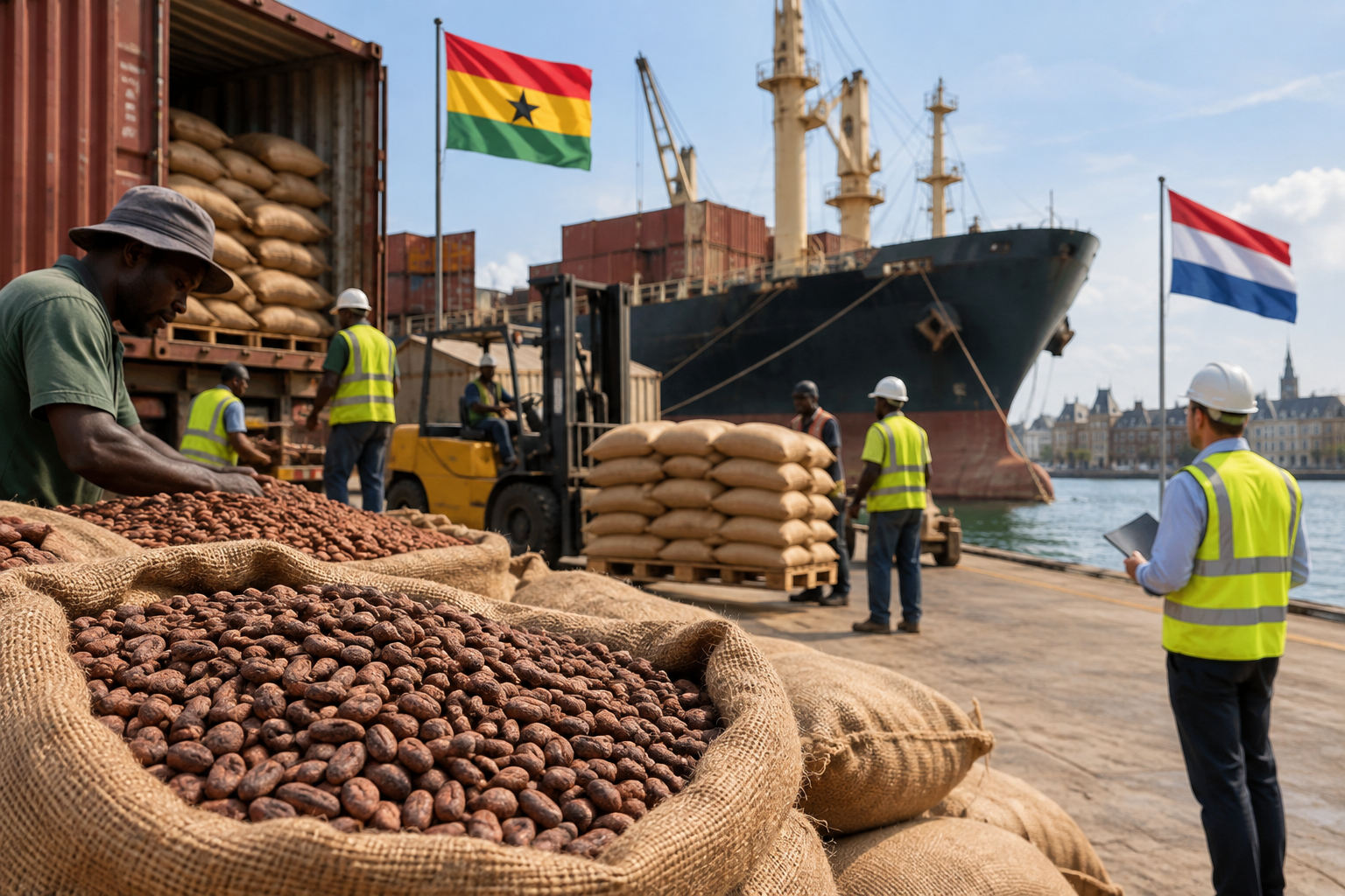 Cocoa Bean Suppliers in Ghana: Bulk Sourcing for Dutch Buyers