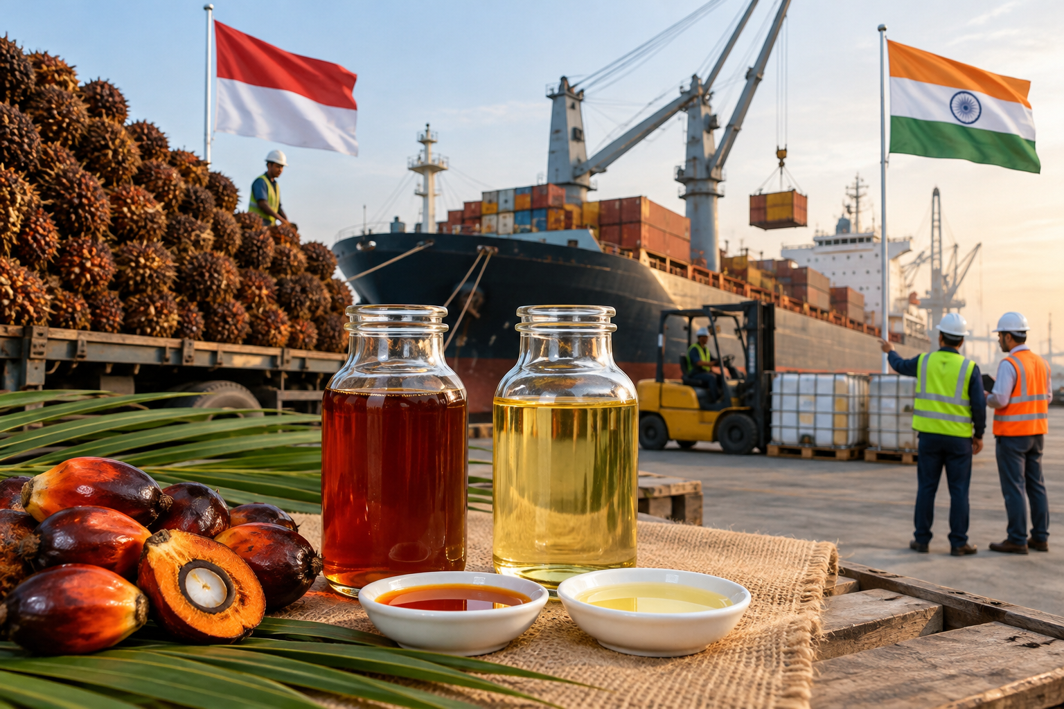 Palm Oil Suppliers in Indonesia: Sourcing Crude vs Refined Oil for India