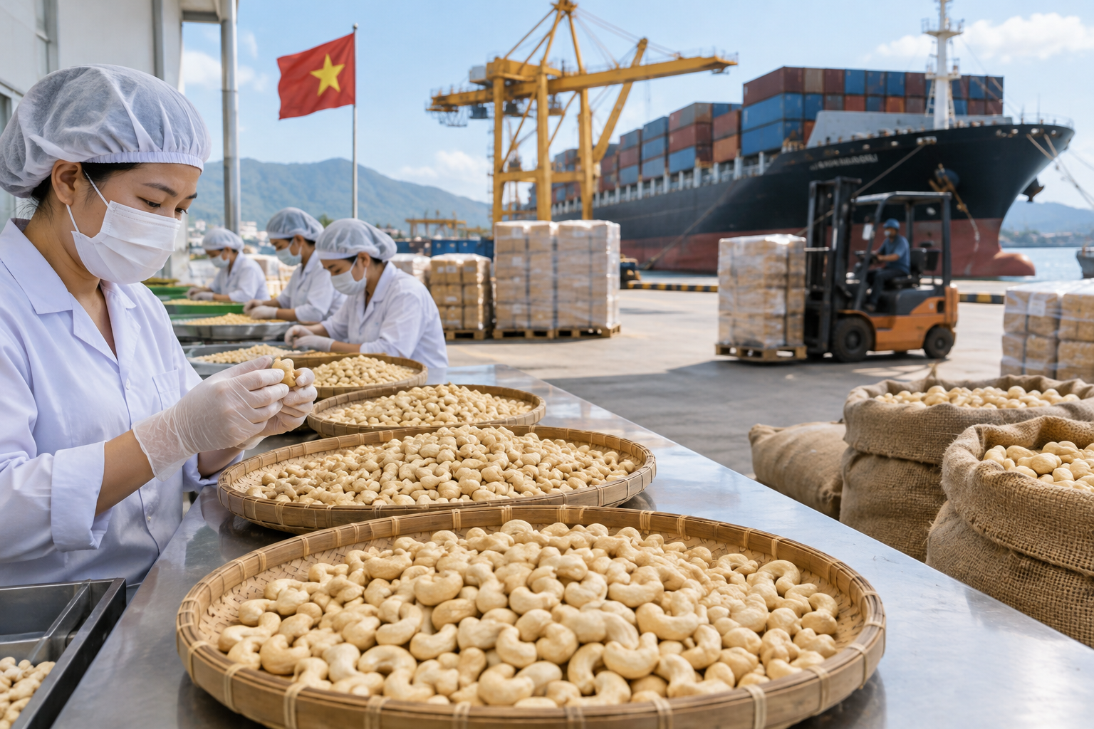 Cashew Nut Suppliers in Vietnam: Grades for U.S. Buyers