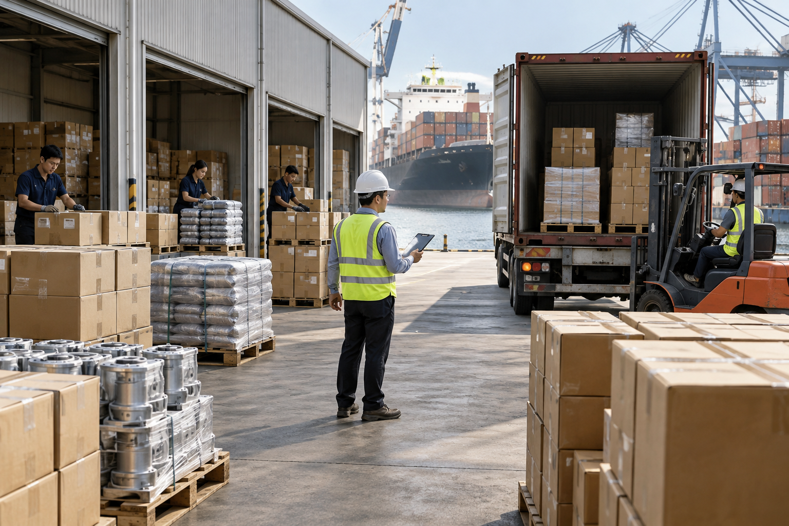 How to consolidate shipments from multiple suppliers without handover gaps